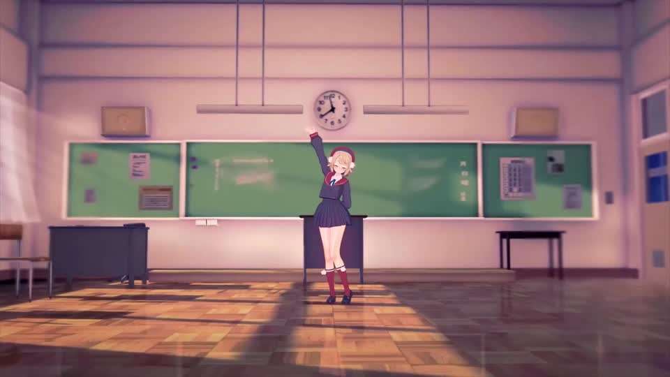 MMD 可爱女孩舞啪×多角色纯舞#3D
